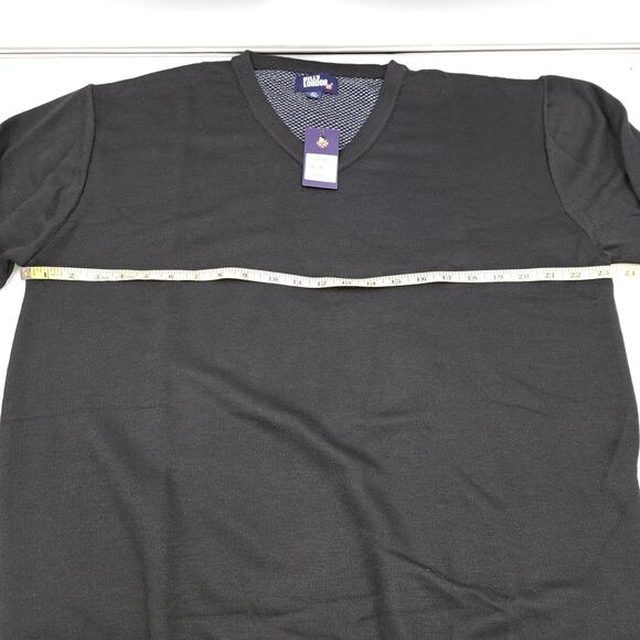 Billy London UK Black Soft Long Sleeve Ultra-soft Sweater V-Neck Size XL - Picture 4 of 9